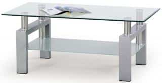Konferenční stolek Diana - Stříbrný