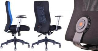 Kancelářská židle Calypso Grand - jednobarevná