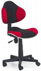 Dětská židle Flash - červeno-černá