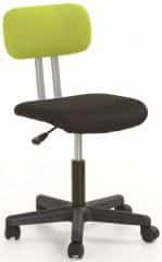 Dětská židle Play - zeleno-černá