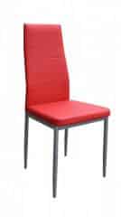 Jídelní židle Milan červená
