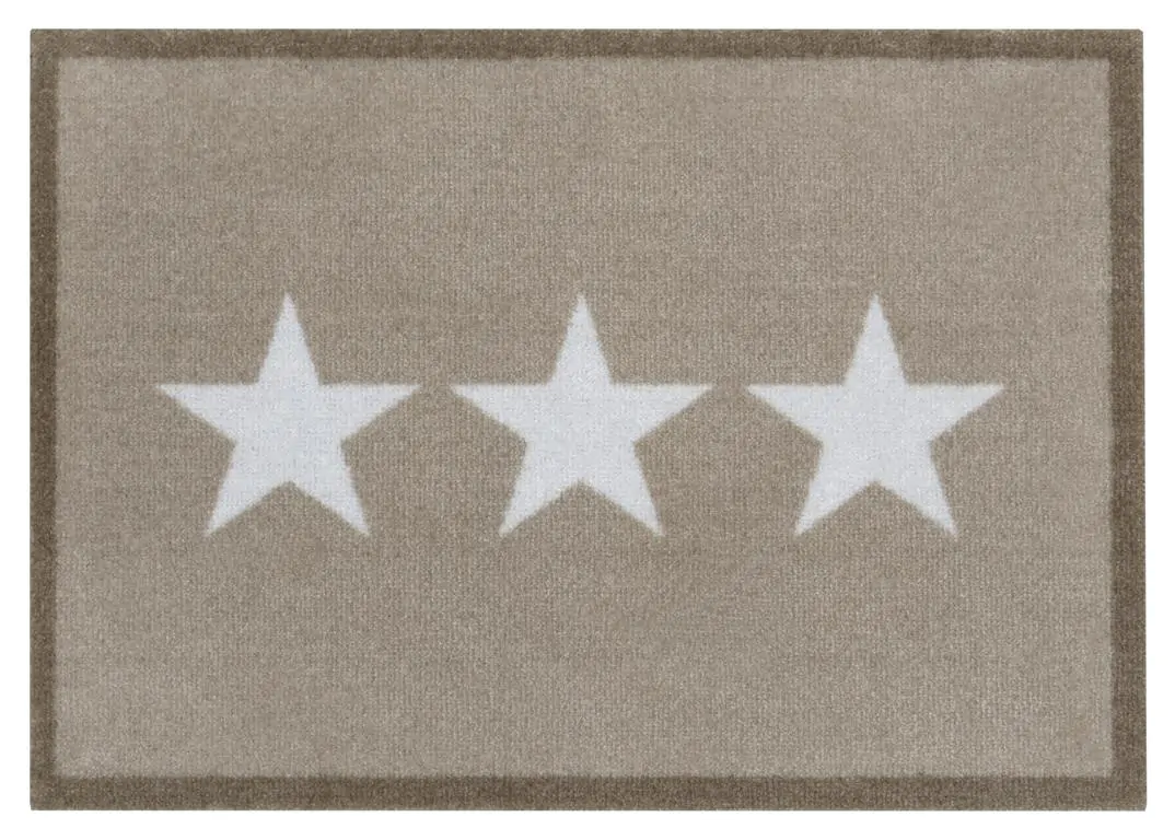 Hanse Home Protiskluzová rohožka Deko 105352 Beige Creme 50x70 cm