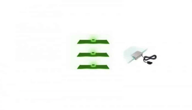 Osvětlení 3 LED - zelená