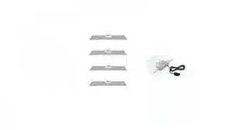 Osvětlení 4 LED - bílá