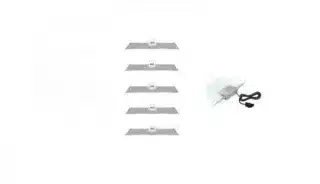 Osvětlení 5 LED - bílá