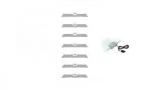 Osvětlení 7 LED - bílá