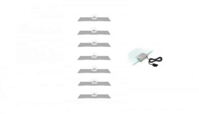 Osvětlení 7 LED - bílá