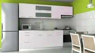Kuchyňská linka Emilia - bílý lesk
