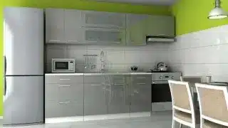 Kuchyňská linka Emilia - šedý lesk