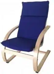 Dětské relaxační křeslo modré