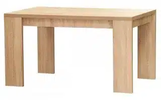 Jídelní stůl Piano 140x90 cm - olše