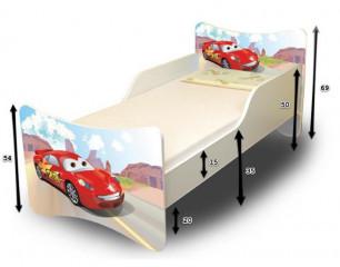 Dětská postel Auto