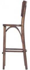 Barová dřevěná židle 311 479 Trenta