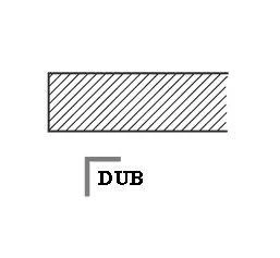 Stolová deska - Dub masiv