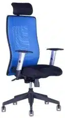 Kancelářská židle Calypso Grand s podhlavníkem - dvoubarevná