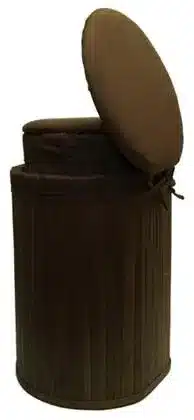 Bambusový prádelník X009ABH - velký