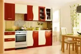 Kuchyňská linka Dunaj hruška / vanilka