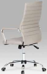Kancelářská židle KA-Z615 - LAN1 - koženka lanýžová