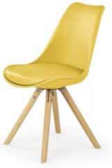 Jídelní židle K201 - žlutá