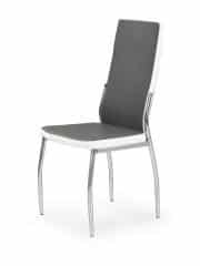 Jídelní židle K210 - šedo-bílá