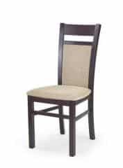 Jídelní židle Gerard 2 - ořech tmavý/TORENT BEIGE