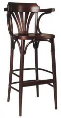 Barová dřevěná židle 321 135 N°135