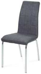 Jídelní židle DCL-534 - GREY2 - látka šedá