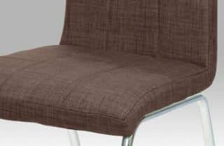 Jídelní židle DCL-534 - BR2 - látka hnědá