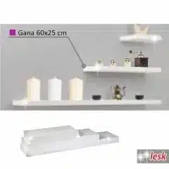 Police GANA 60 cm - bílá