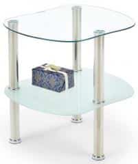 Odkládací stolek Arya - mléčné sklo