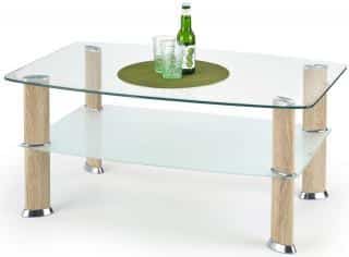 Konferenční stolek Astra - mléčné sklo