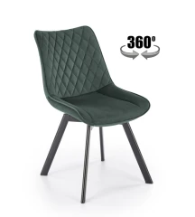 Otočná jídelní židle K520 - zelená č.1