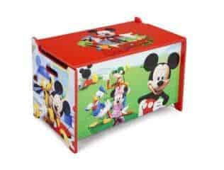 Dětská dřevěná truhla Mickey Mouse