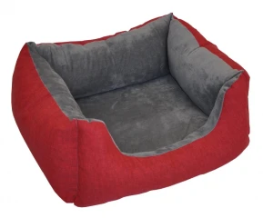 Pelíšek Deluxe 68x58 cm - vínový č.1