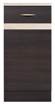 BRW Kuchyňská skříňka Junona Line D1D/40/82-P dvířka Wenge+dub sonoma/korpus wenge (obr. 1)