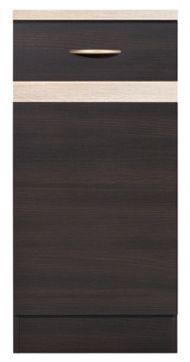 BRW Kuchyňská skříňka Junona Line D1D/40/82-L dvířka Wenge+dub sonoma/korpus wenge (obr. 1)