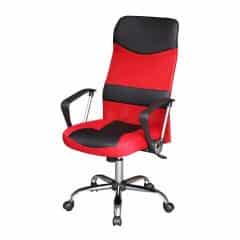 Kancelářská židle TC3-973M - černo-červená