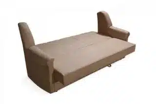 Sedací souprava Panda A - Bibtex rock brown 7/koo cacao - Ilustrační obrázek - rozklad na spaní