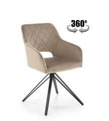 Otočné křeslo K535 - béžové