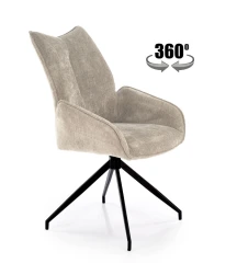 Otočné křeslo K553 - béžové