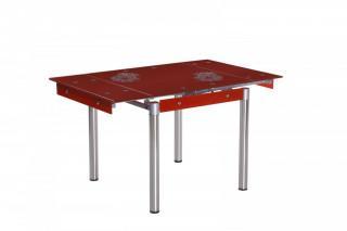 Jídelní stůl FAL-082 červený