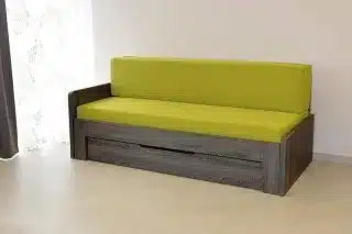 Rozkládací postel Duovita s lamelovým roštem