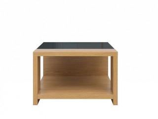 Konferenční stolek Arosa - Dub baltic/Černý lesk č.1