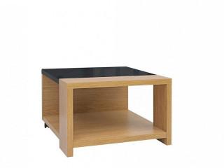 Konferenční stolek Arosa - Dub baltic/Černý lesk č.2