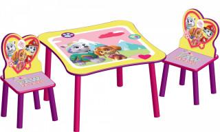 Dětský stůl s židlemi Tlapková patrola