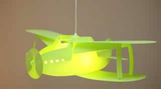 Dětská lampa letadlo - různé barvy