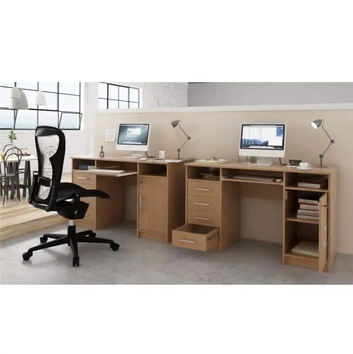Tempo Kondela PC stolek B9 NEW - buk + kupón KONDELA10 na okamžitou slevu 3% (kupón uplatníte v košíku)