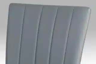 Jídelní žilde AC-1287 GREY - Šedá koženka
