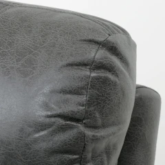 Relaxační sedačka 3+1+1, potah šedá látka v dekoru broušené kůže, funkce Relax I/II s aretací ASD-311 GREY3