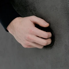 Relaxační sedačka 3+1+1, potah šedá látka v dekoru broušené kůže, funkce Relax I/II s aretací ASD-311 GREY3